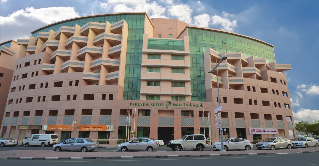 Parkside Hotel Apartment Dubái Exterior foto